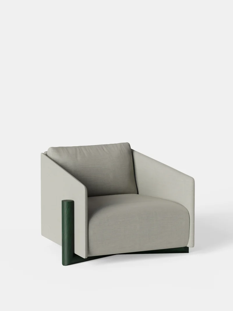 Fauteuil Timber gris A1065
