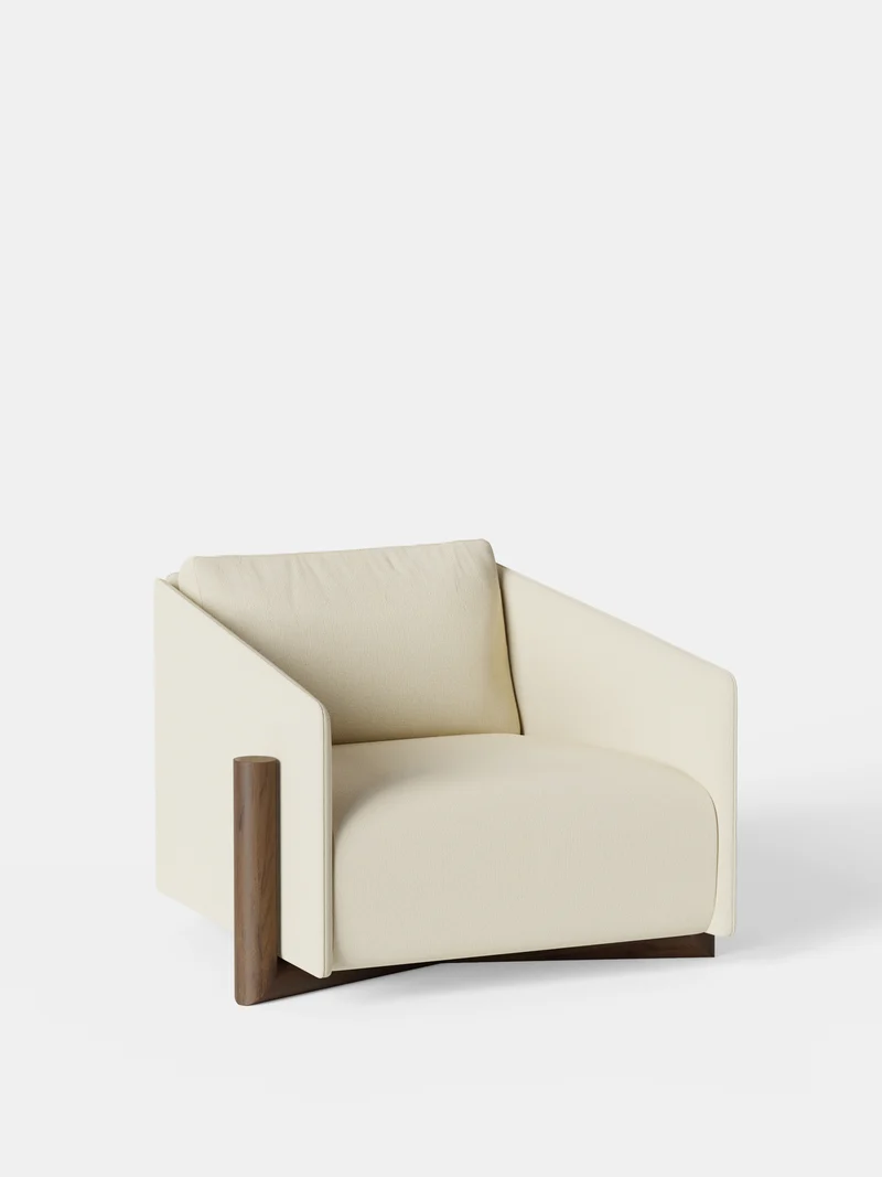 Fauteuil Timber crème A1063