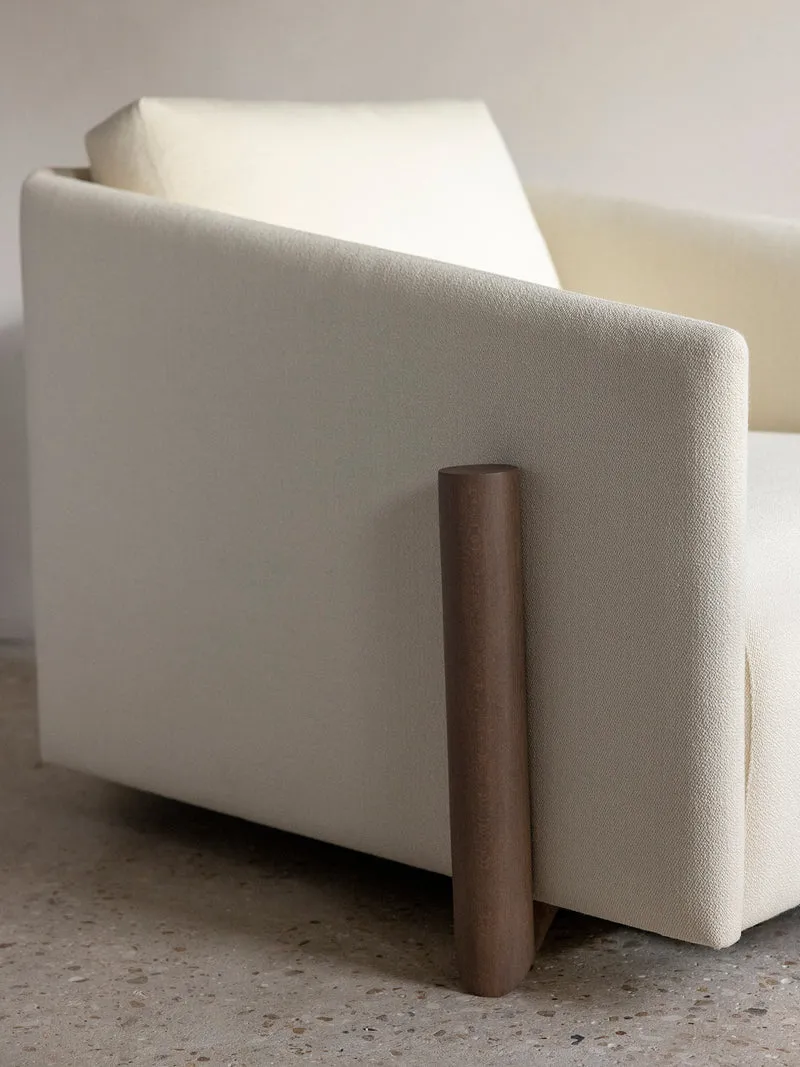 Fauteuil Timber crème A1063