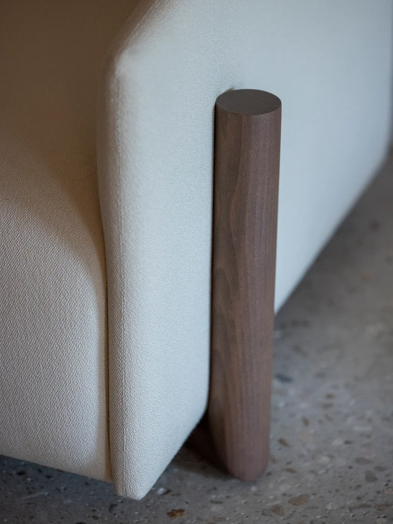 Fauteuil Timber crème A1063