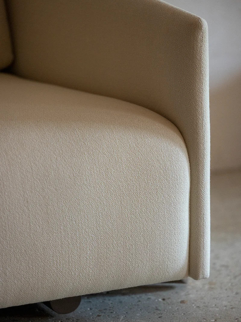 Fauteuil Timber crème A1063