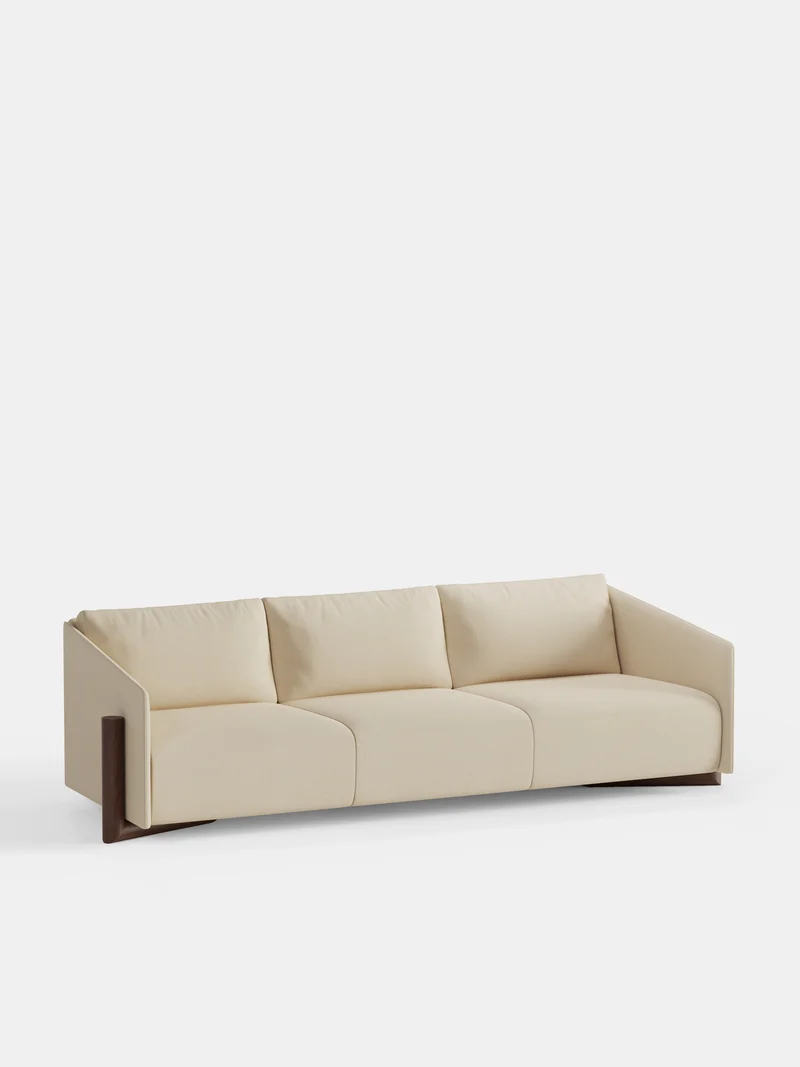 Canapé Timber 4 Seater crème S1059