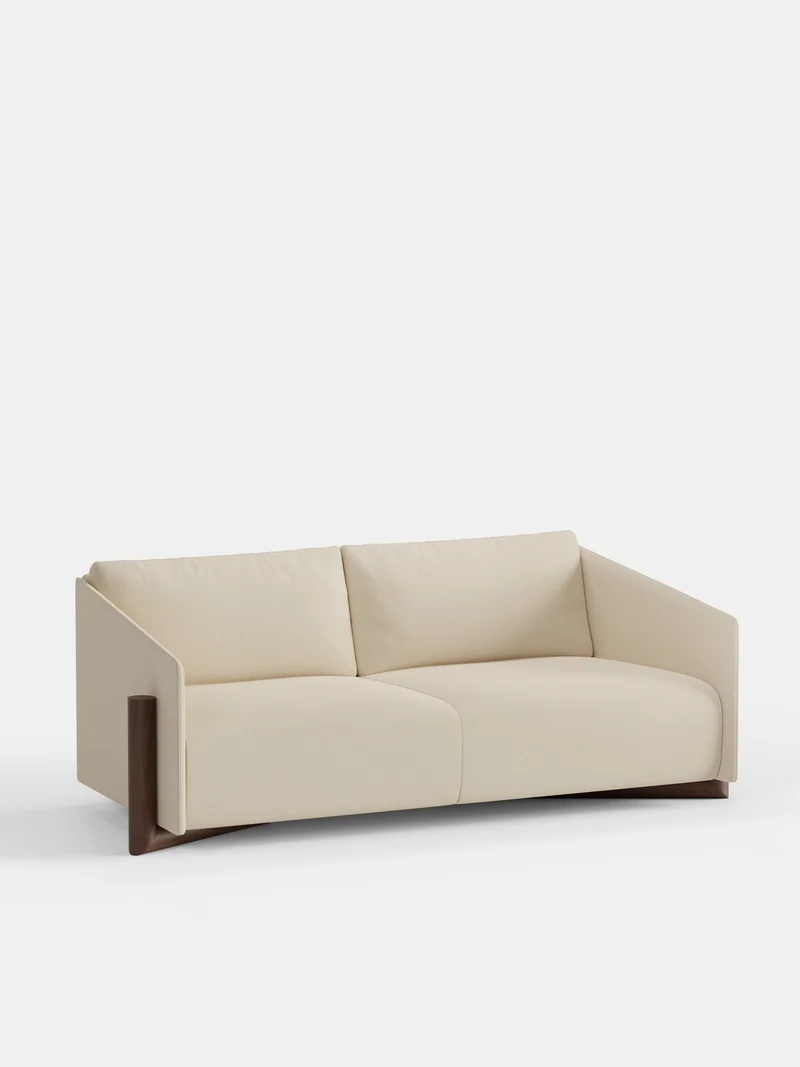 Canapé Timber 3 Seater crème S1055