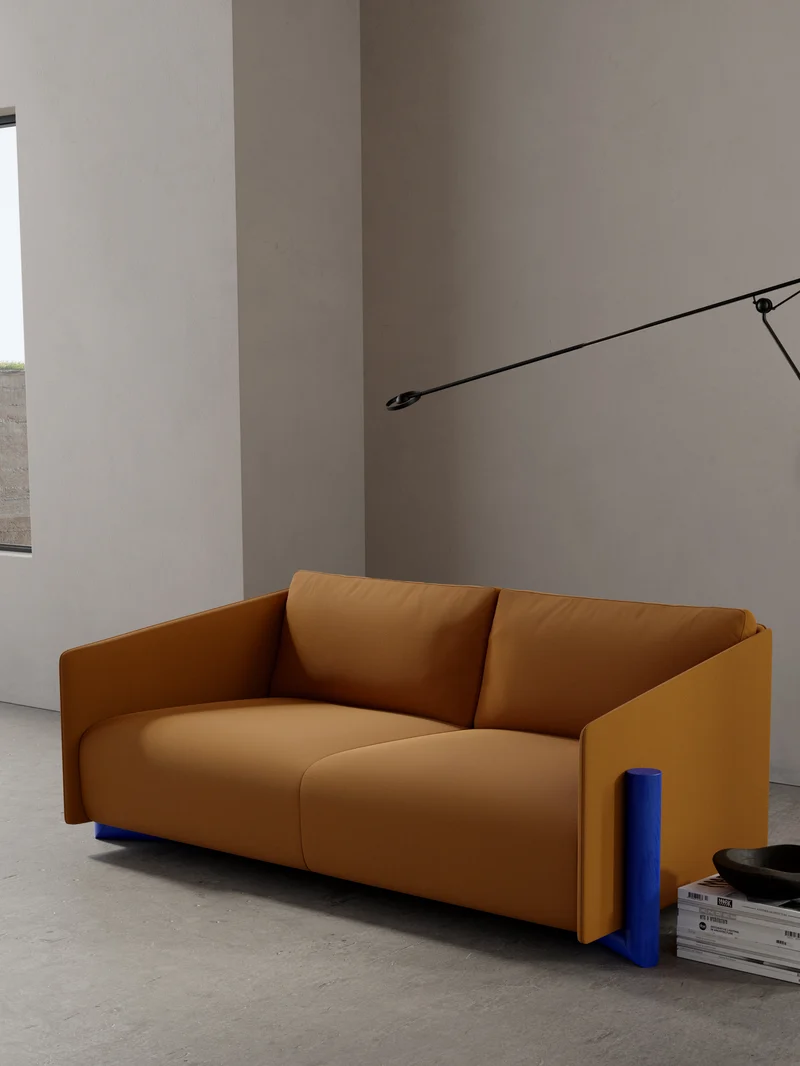 Canapé Timber 3 Seater moutarde S1057
