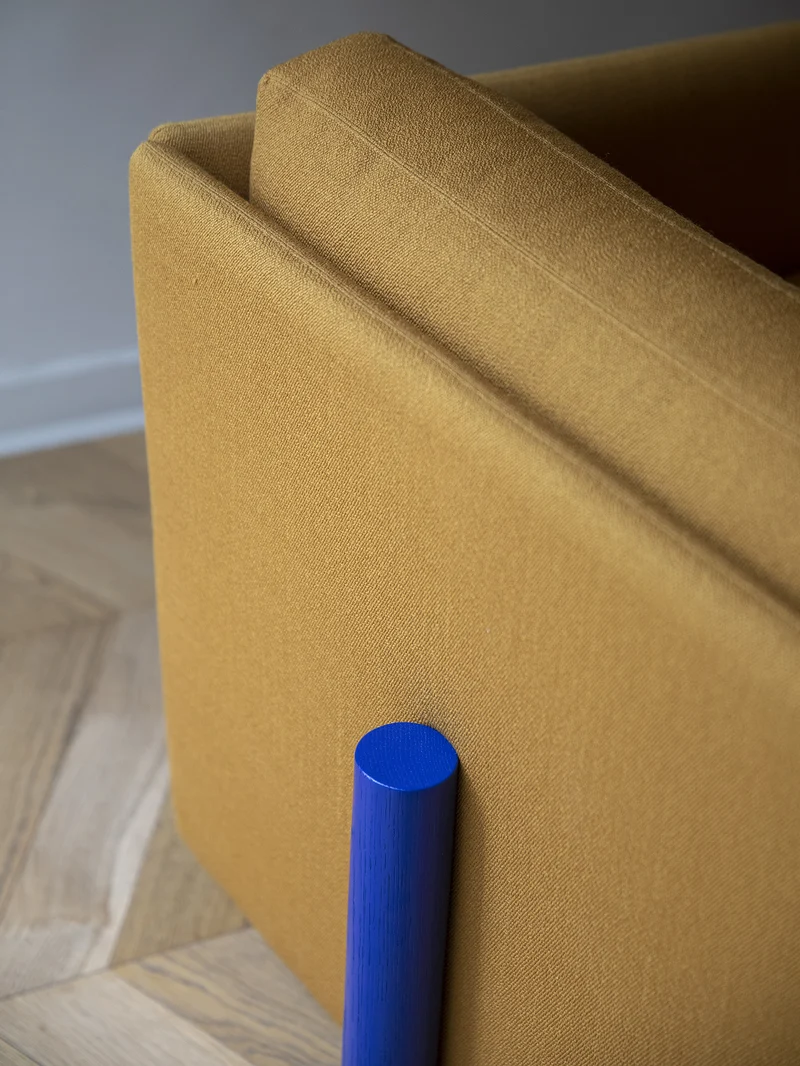 Canapé Timber 3 Seater moutarde S1057