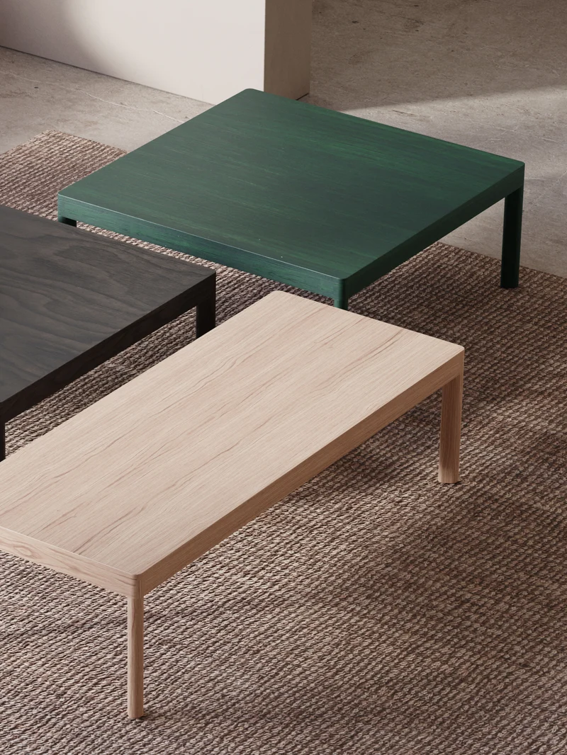 Table basse Galta Square chêne vert CT1083