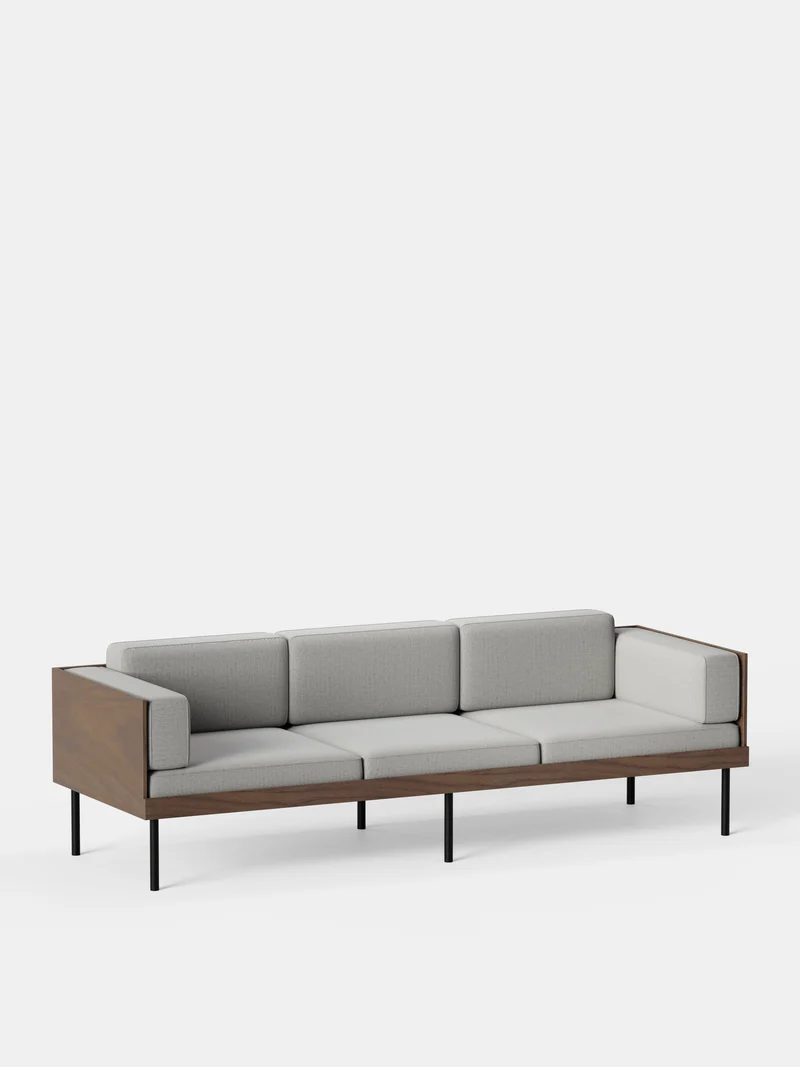 Canapé Cut gris S1053