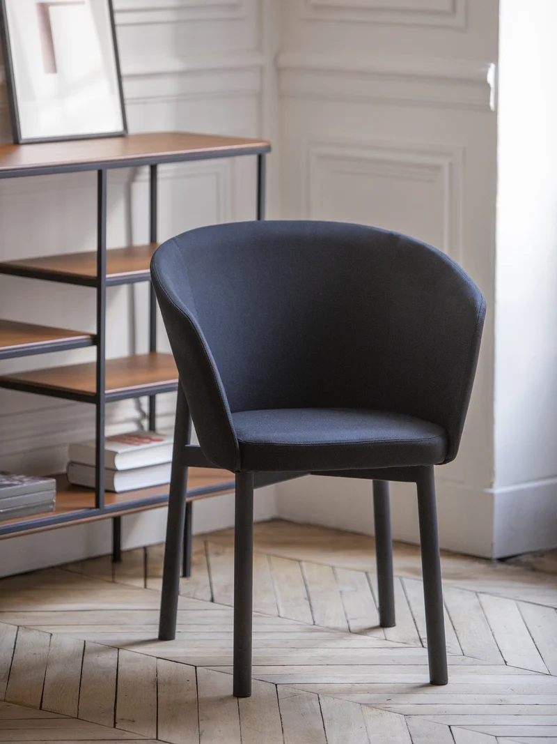 Fauteuil Residence Bridge noir A899