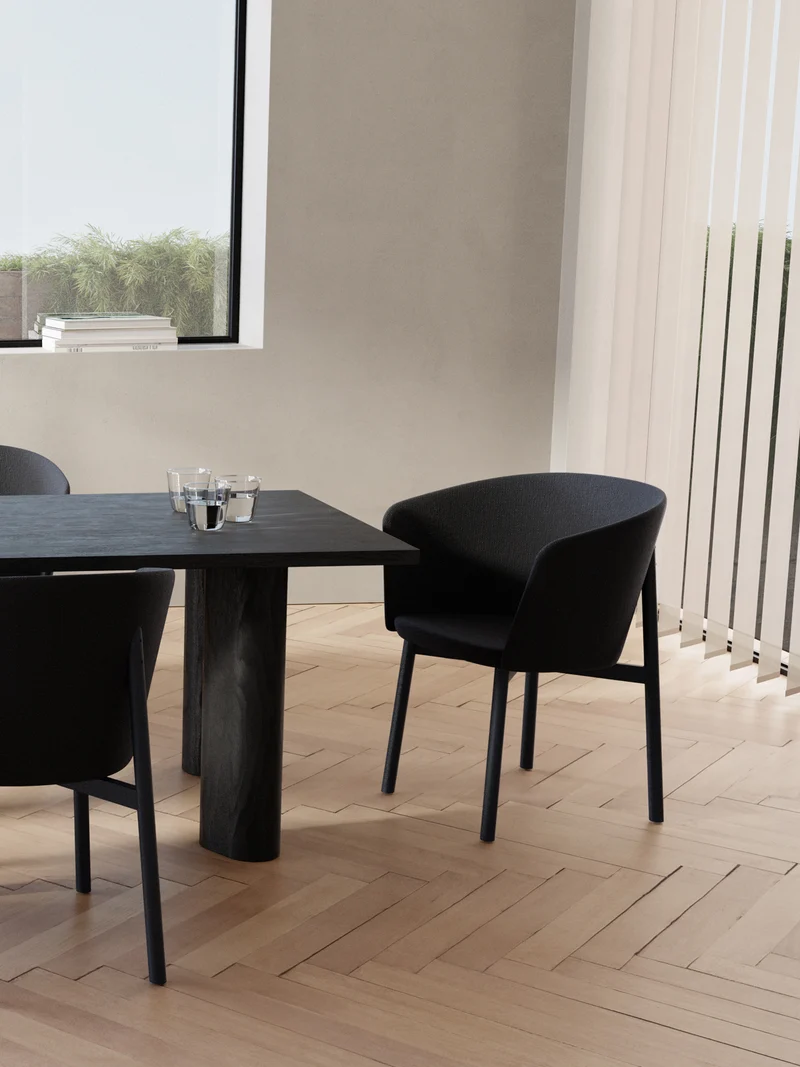 Fauteuil Residence Bridge noir A899