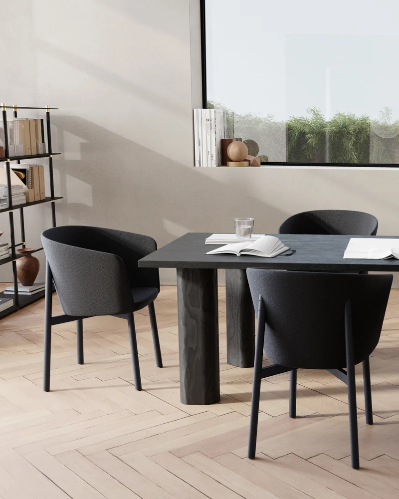 Fauteuil Residence Bridge noir A899