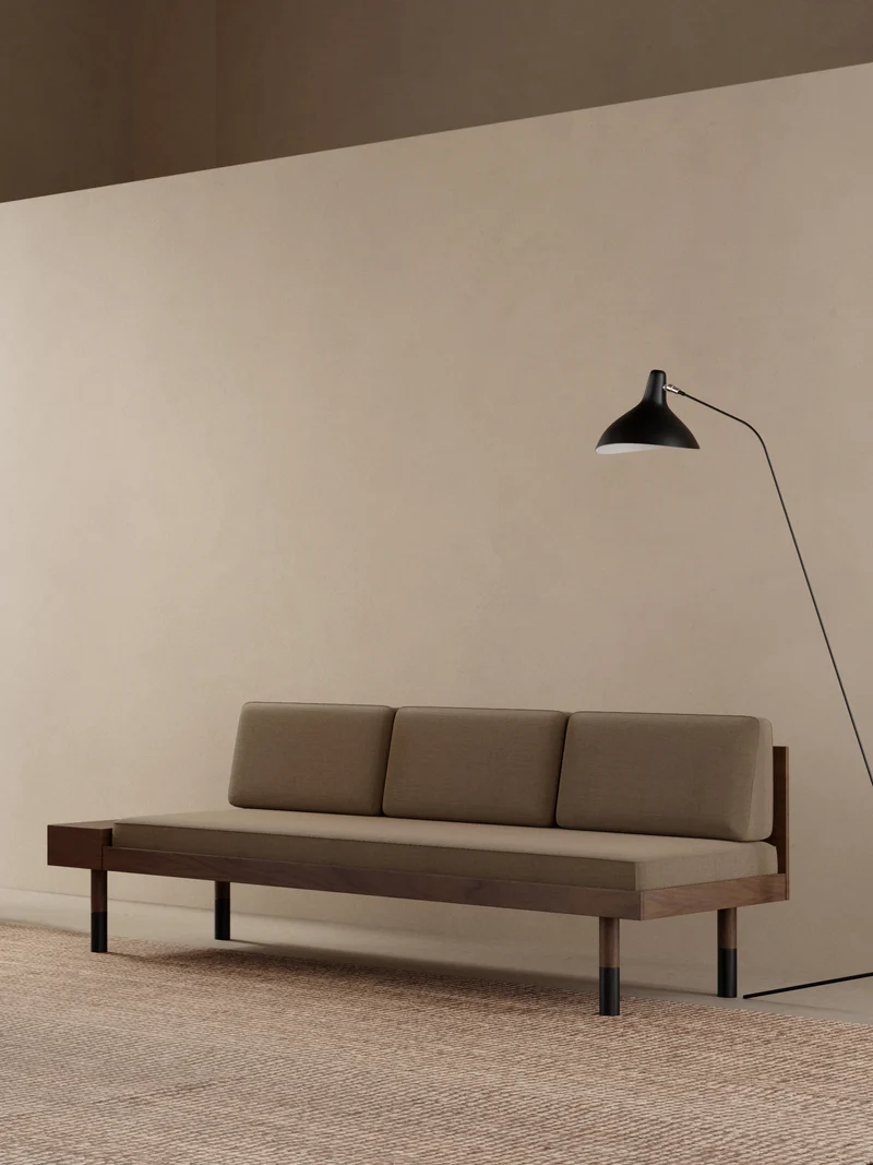 Banquette Mid marron DB1037