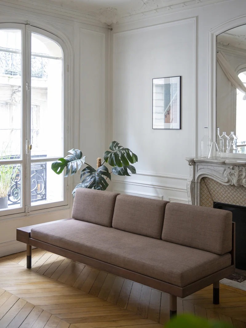 Banquette Mid marron DB1037