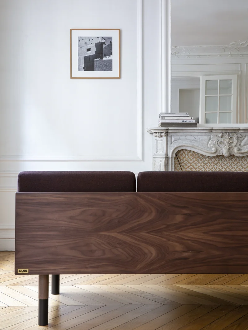 Banquette Mid bordeaux DB1036