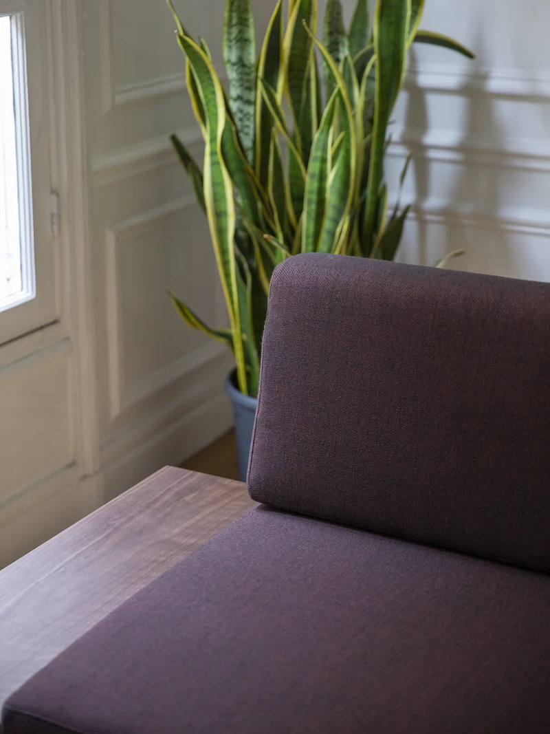 Banquette Mid bordeaux DB1036