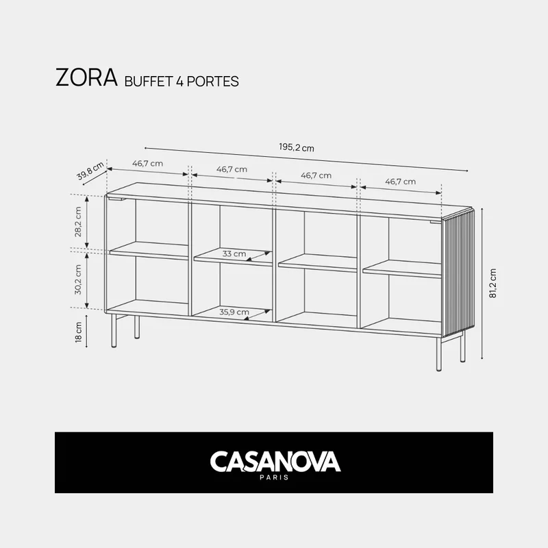 ZORA - Salon Complet