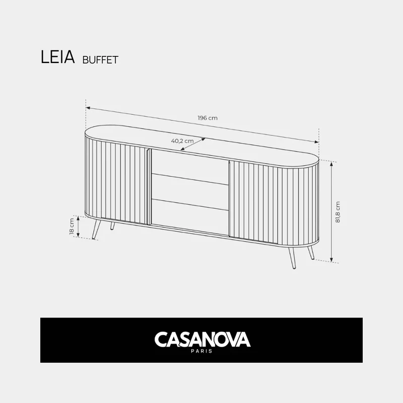 LEIA - Ensemble Buffet & TV
