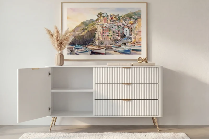 JOUDY - Ensemble mini Buffet & TV