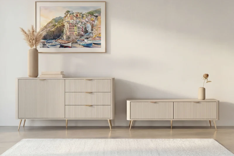 JOUDY - Ensemble mini Buffet & TV