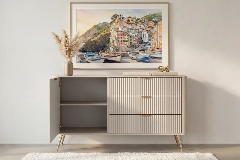 JOUDY - Ensemble mini Buffet & TV