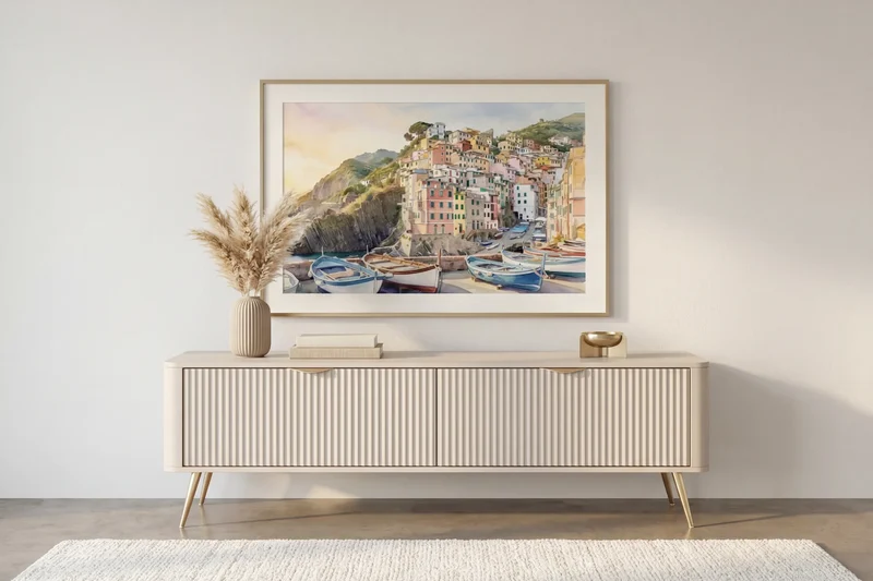 JOUDY - Ensemble mini Buffet & TV