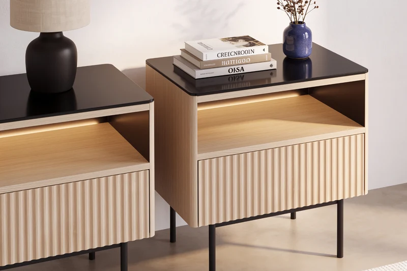 LOT PONANT - TABLE DE CHEVET