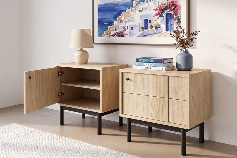 LOT SAFAR - TABLE DE CHEVET