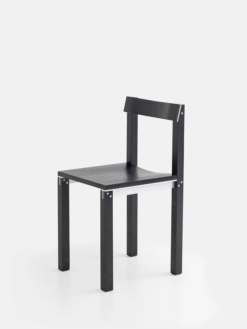 Chaise Tal chêne noir C995