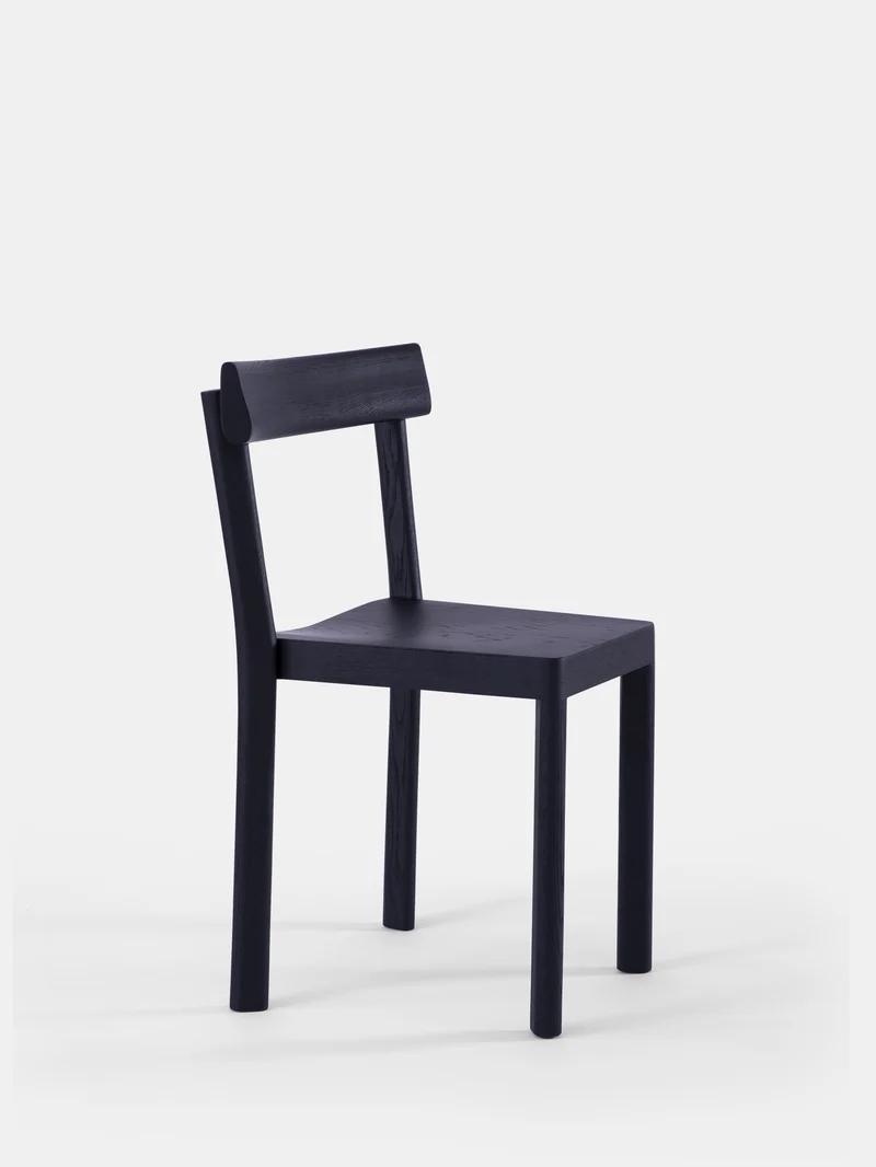 Chaise Galta chêne noir C980