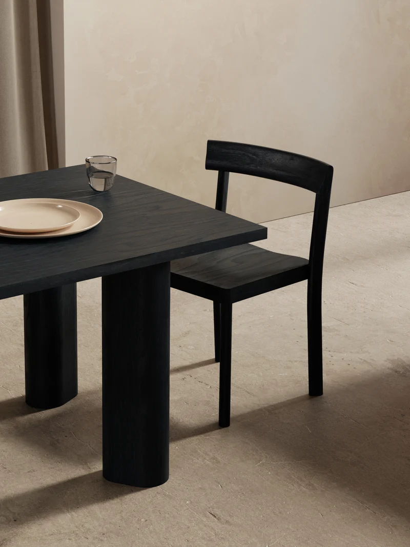 Chaise Galta chêne noir C980