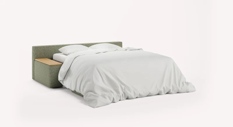 MAX Accoudoirs Coffre Compact Bois Mariclo Olive