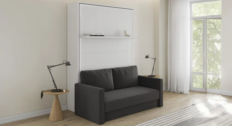 ETYA Mélaminé Blanc / Façade blanc / Luna 32