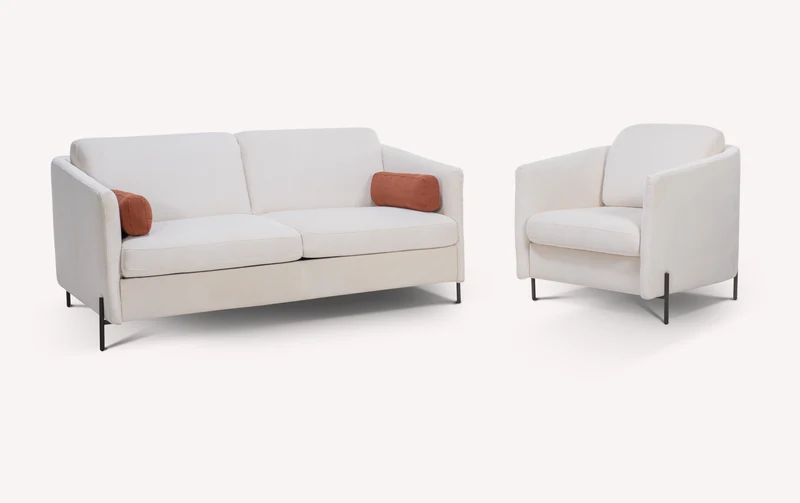 Lot canapé et fauteuil LAPP Teatro Nata