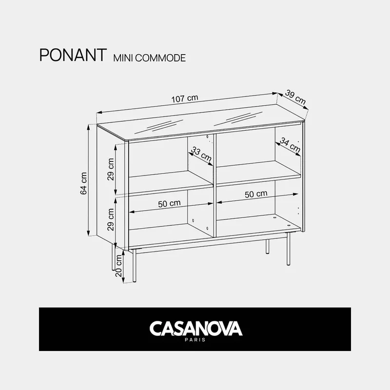PONANT - MINI COMMODE