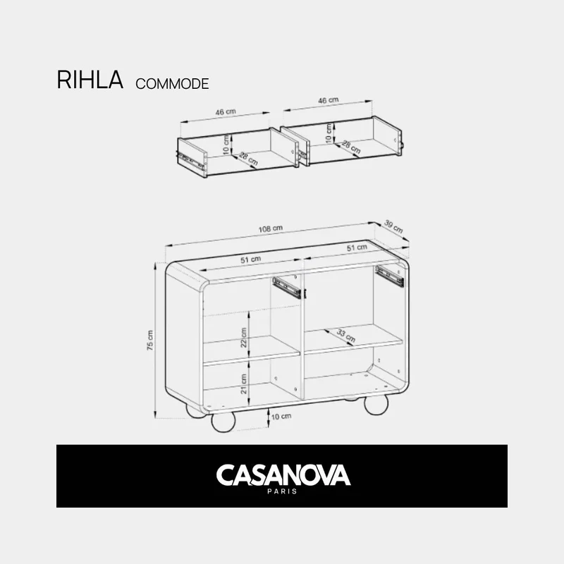 RIHLA - COMMODE