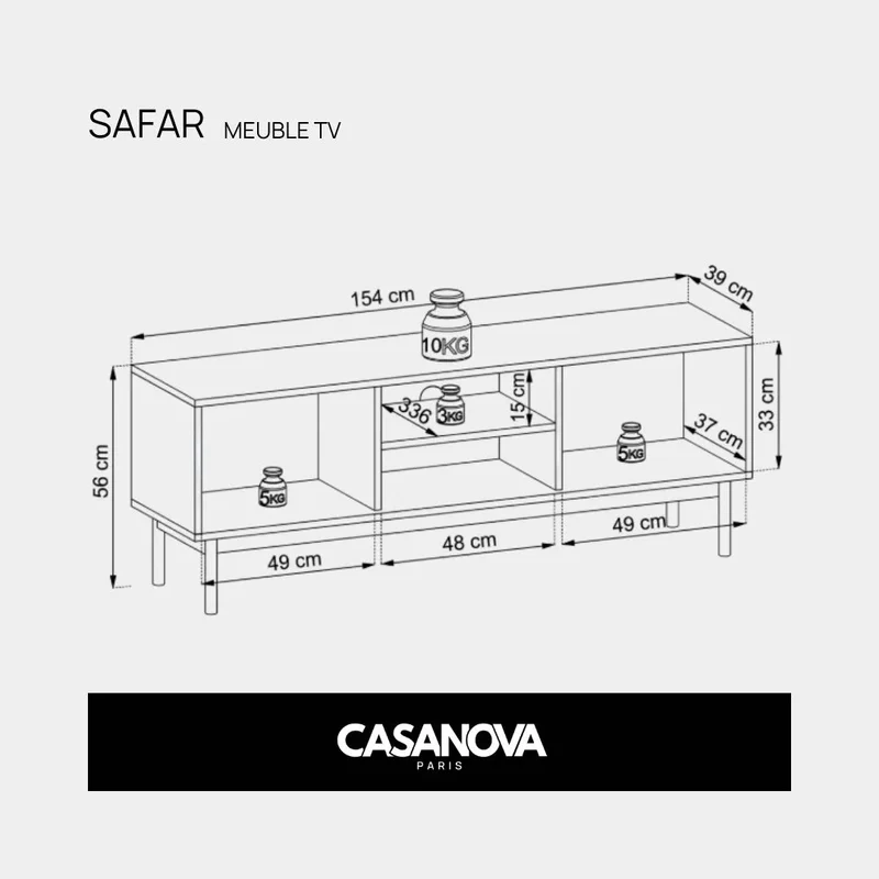 SAFAR - MEUBLE TV