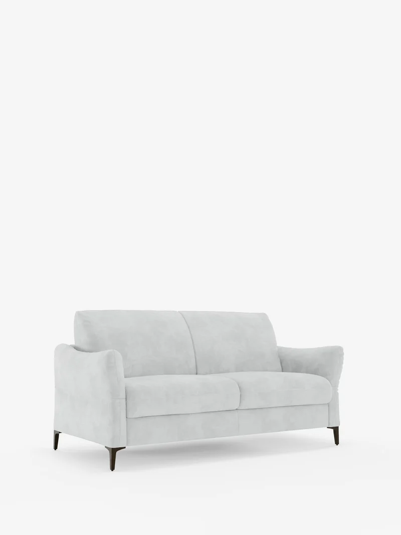 Dalia canapé-lit 2, 3 et 4 places avec matelas H18 en tissu velours moderne détachable anti-taches T30