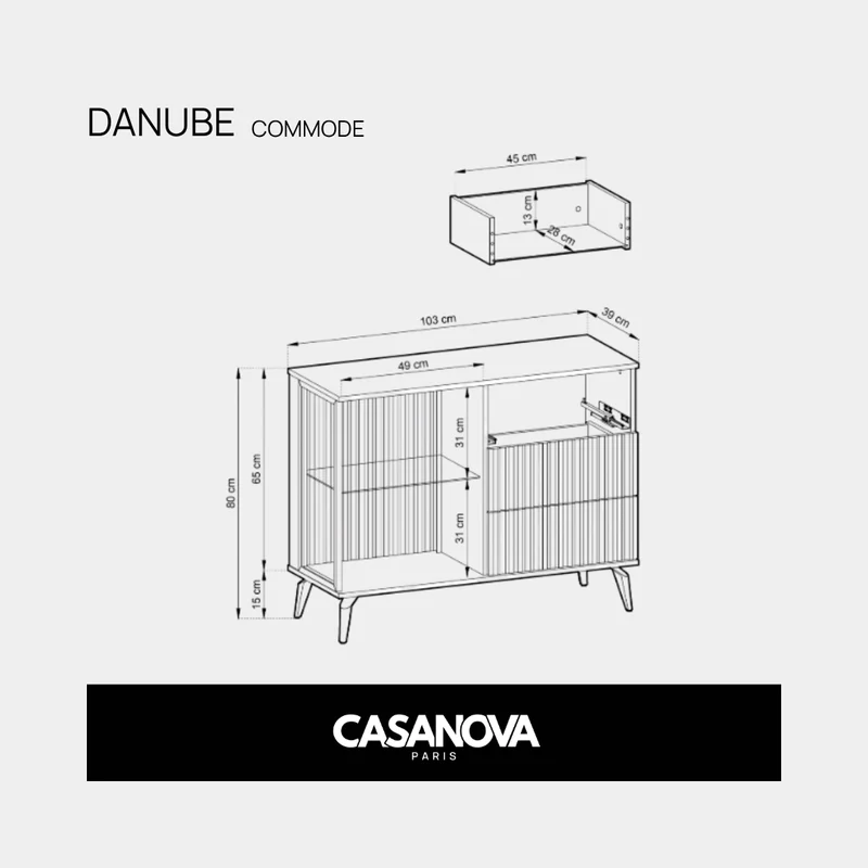 DANUBE - COMMODE