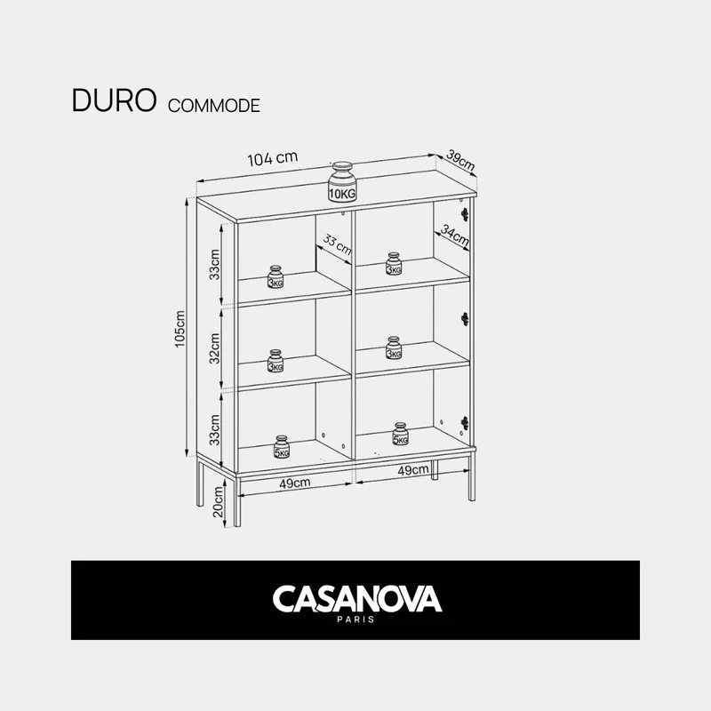 DURO - COMMODE
