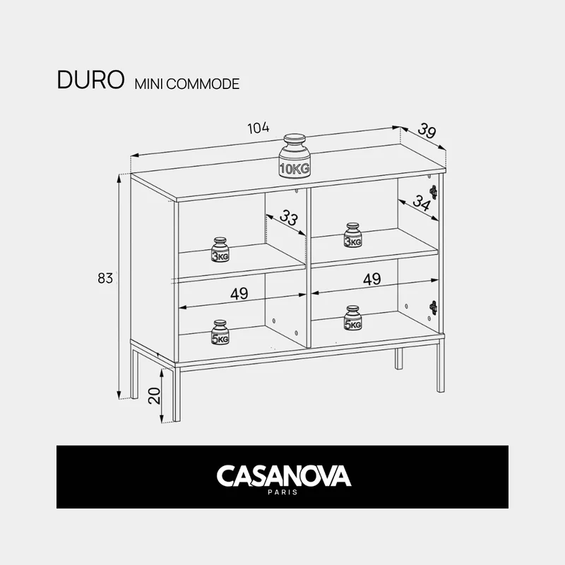 DURO - MINI COMMODE