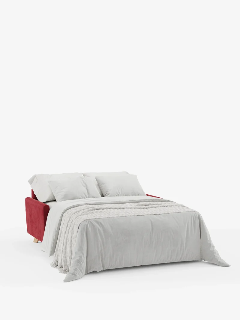 Francy canapé-lit avec appuie-têtes réglables - 100% déhoussable en élégant tissu anti-taches T30