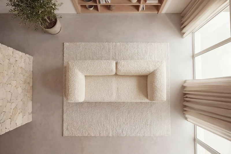 COSIMA - Tissu bouclette