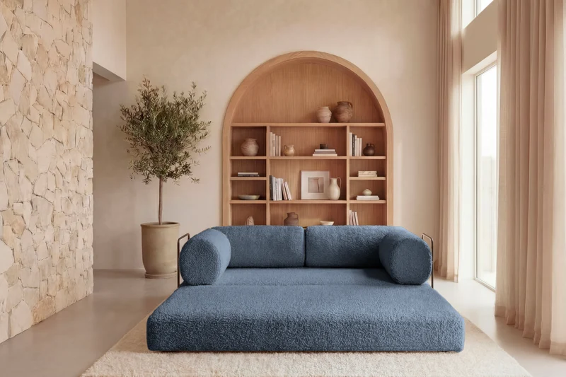 COSIMA - Tissu bouclette