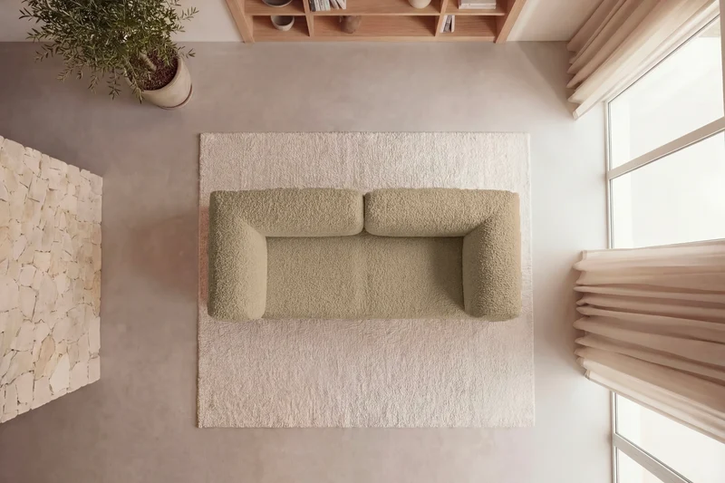 COSIMA - Tissu bouclette