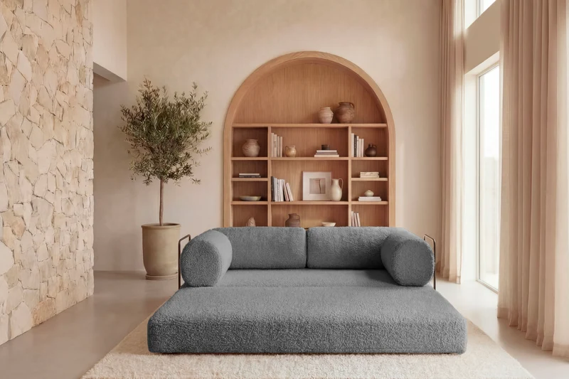 COSIMA - Tissu bouclette