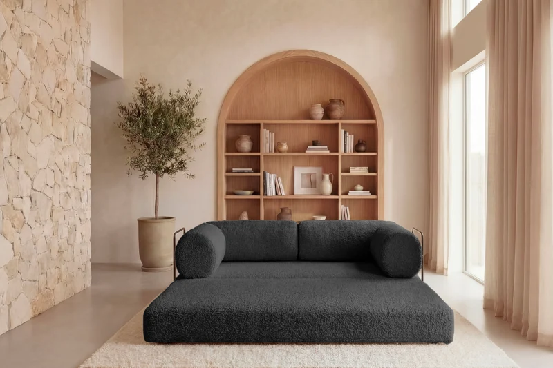 COSIMA - Tissu bouclette
