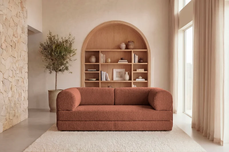 COSIMA - Tissu bouclette