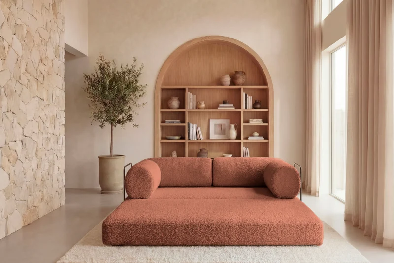COSIMA - Tissu bouclette