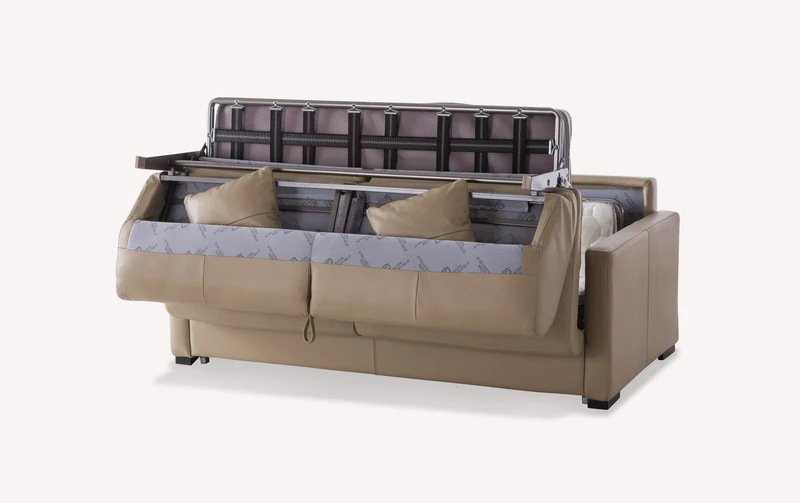 NOTTE 3 Cuir Lux Taupe