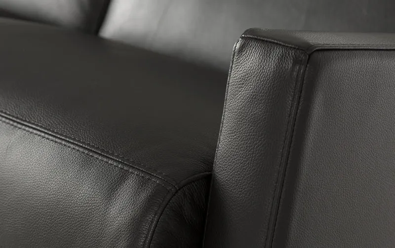NOTTE 3 Cuir Lux Noir
