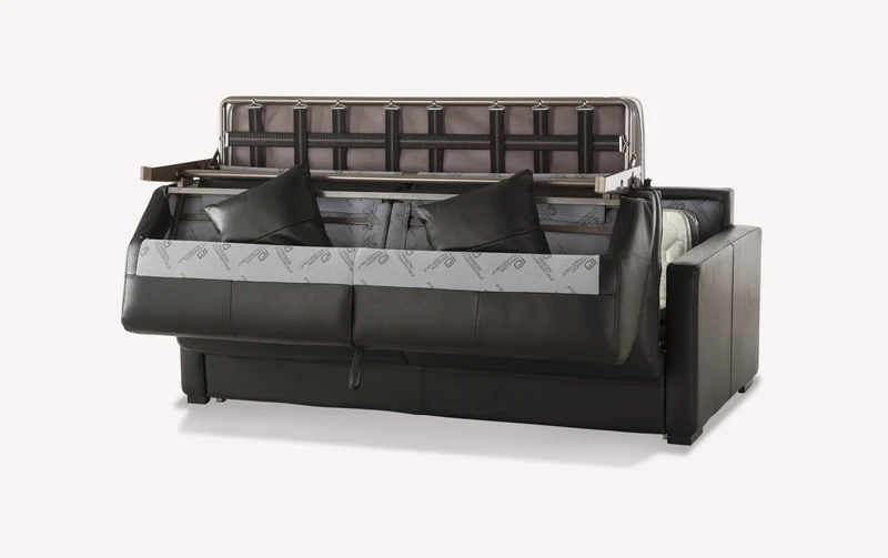 NOTTE 3 Cuir Lux Noir